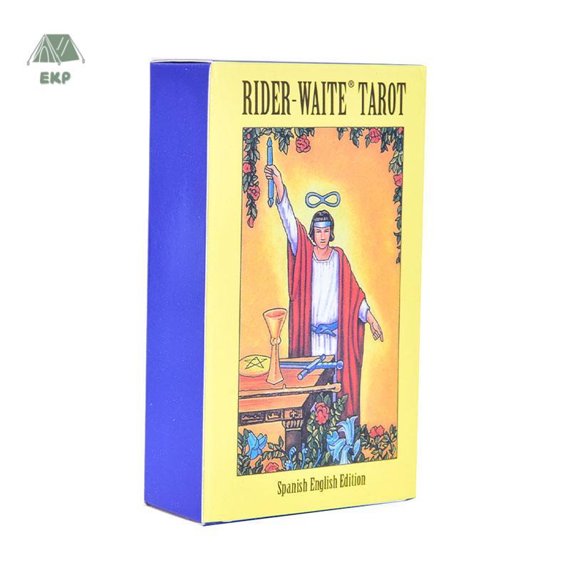 [EKP] Phiên bản tiếng Anh Tây Ban Nha Rider Wait deck bói toán số phận chơi bài Tốt