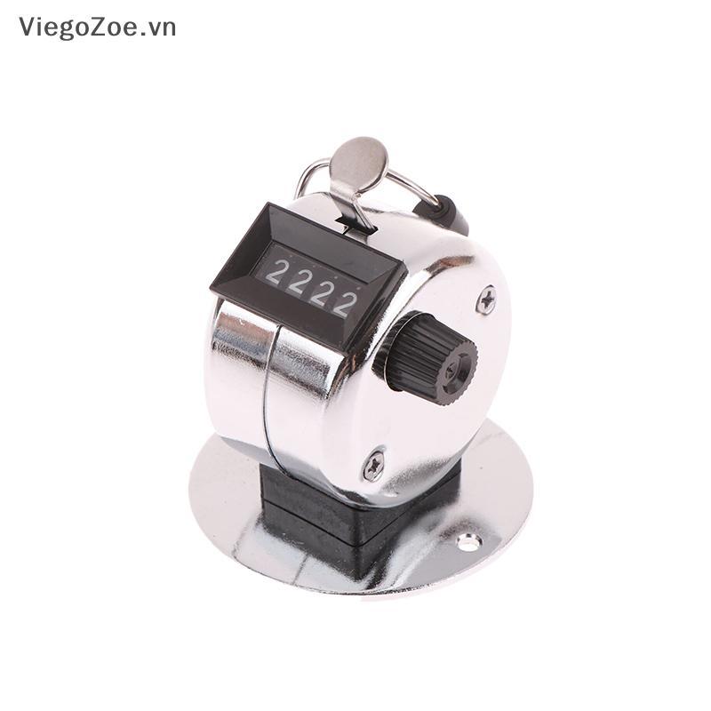 ViegoZoe Digital Hand Tally Counter Đếm Hướng dẫn sử dụng Golf Clicker Training Counter 4 chữ số Số 