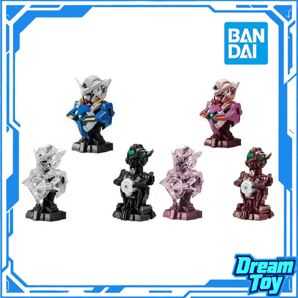 Bandai MS Mechanical Bust GUNDAM EXIA BUST Gundam gashapon GUNDAM BUST Light-Up Edition Posable Gash
