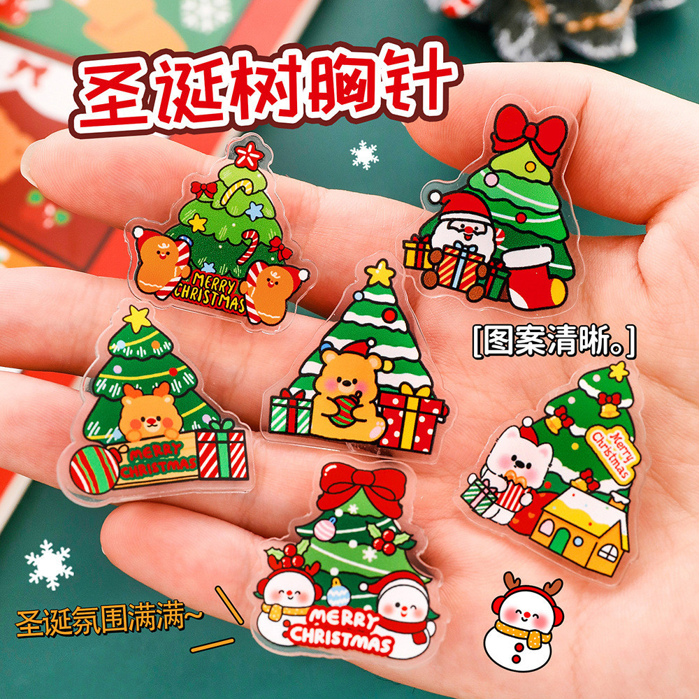 X-1 Acrylic Trâm Trang Trí Quà Tặng Giáng Sinh BÊN CANDEL
