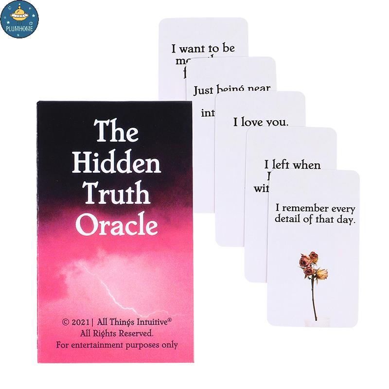 PLUMHOME The Hidden Truth Oracle Cards Card Party Prophecy Bói toán Trò chơi bảng.