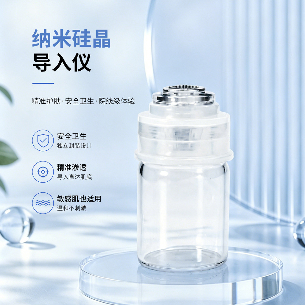 Tie Head Cap Guide Cap Head Crystal Nano Liquid Doll Tích hợp Crystal 5d Net Micro-Dicharge Tie Red 