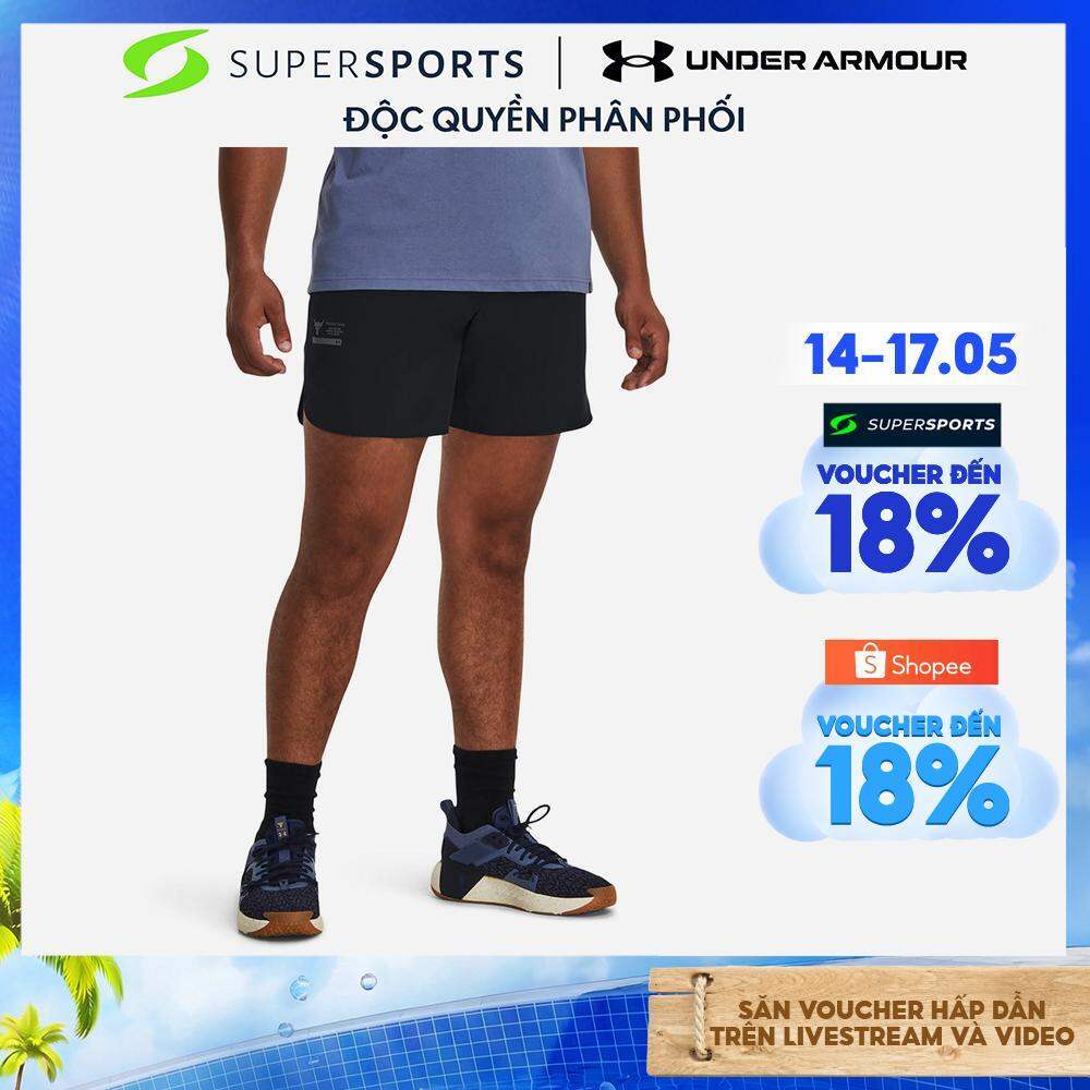 Quần Ngắn Nam Under Armour Project Rock Unstoppable - 1380544-001