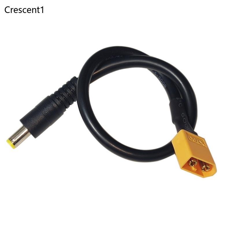 Cáp chuyển đổi nguồn CRE DC5521 sang XT60 Dài 30cm để chuyển dòng điện hiệu quả Đầu nối nam XT60 san
