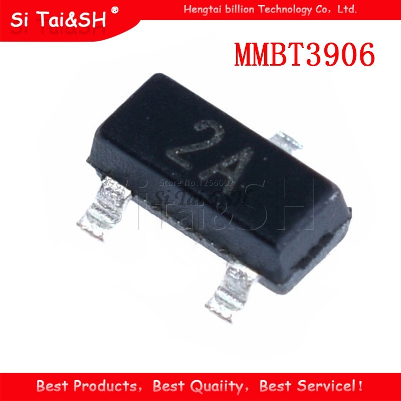 100 CÁI MMBT3906 MMBT3904 MMBT4401 MMBT5401 MMBT5551 MBTA42 MBTA92 SOT-23 Transistor mới và
