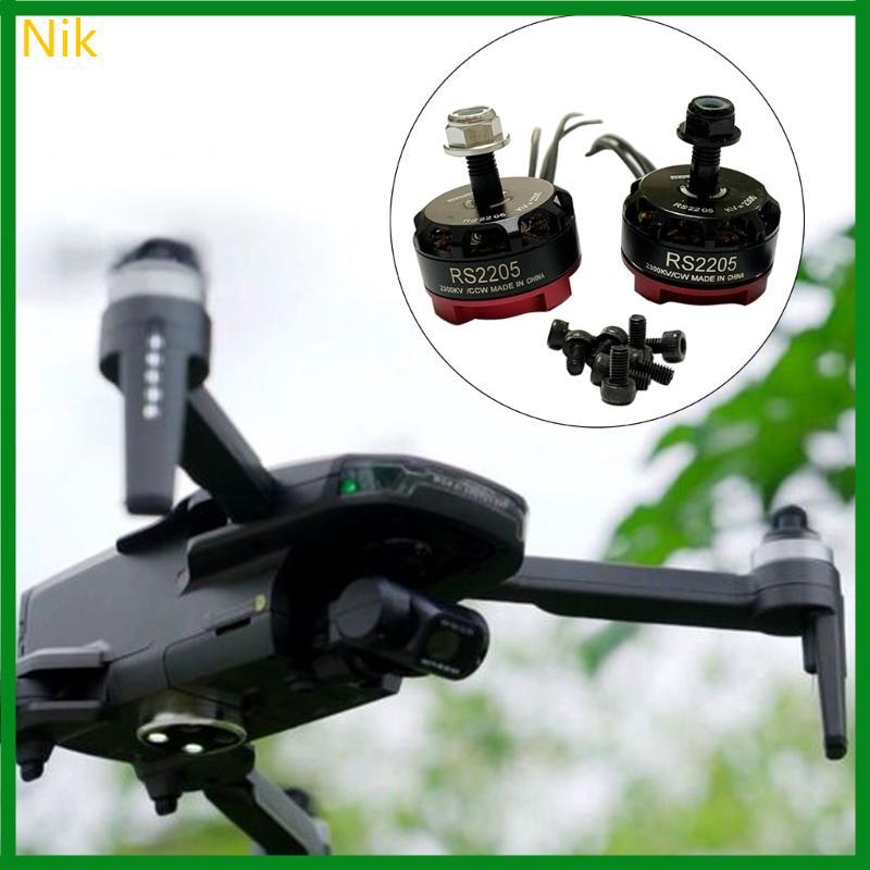 Nik RS2205 2300KV 2205 CW CCW Động Cơ Không Chổi Than Thay Thế Cho FPV Racing Quad Motor FPV RC Mult