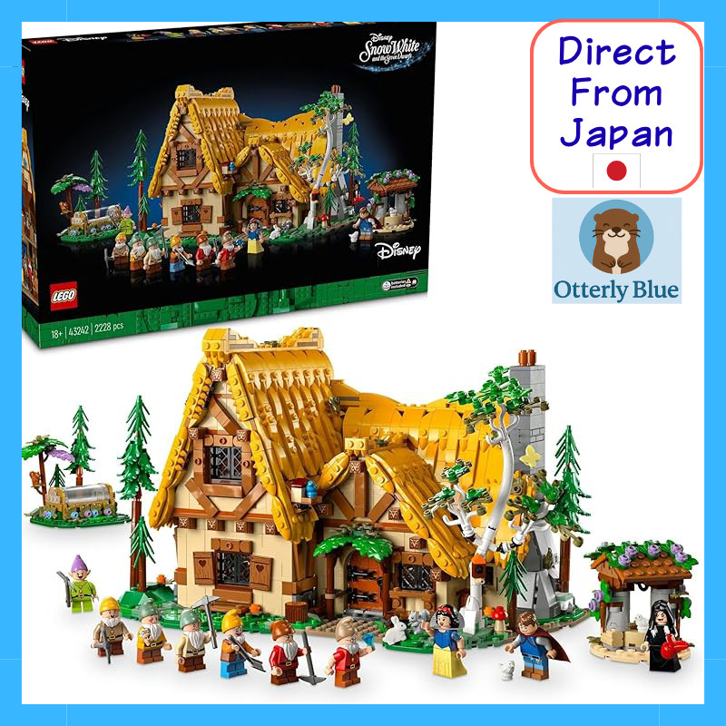 LEGO Disney Princess Princess Castle and Pets Building Set 43267, Toy Block Educational Playset, Age