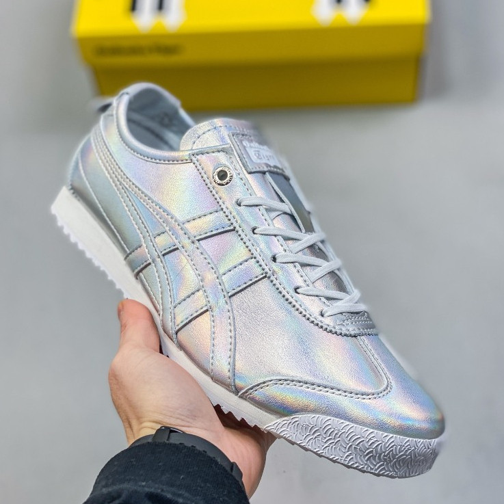 OnitsukaTiger Mexico 66 SD Giày thể thao thông thường cổ thấp Bạc E4PF