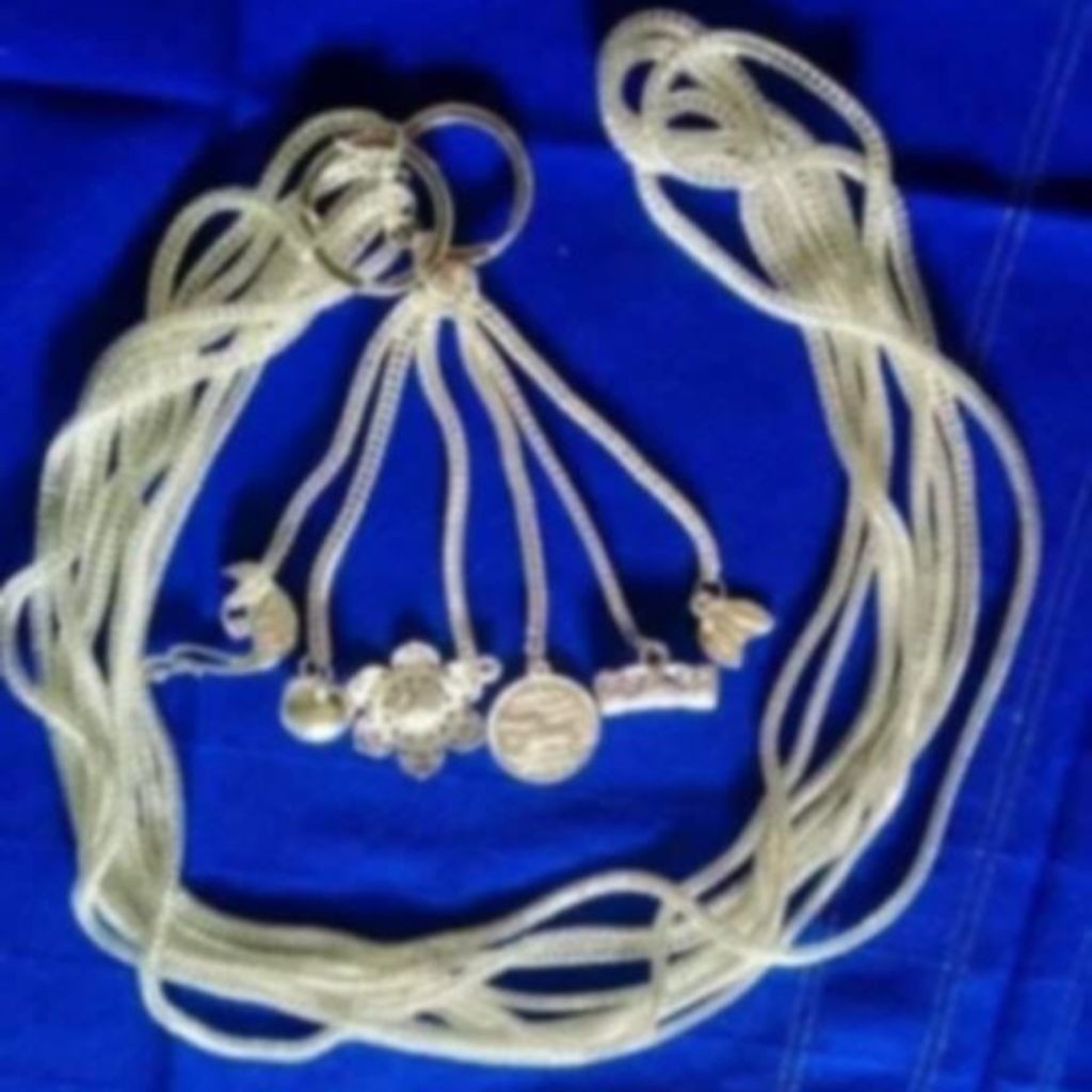 Xà tích dân tộc, phụ kiện kết hợp cùng trang phục của các dân tộc Thái, dao, mông, tày nùng, Đạo cụ 