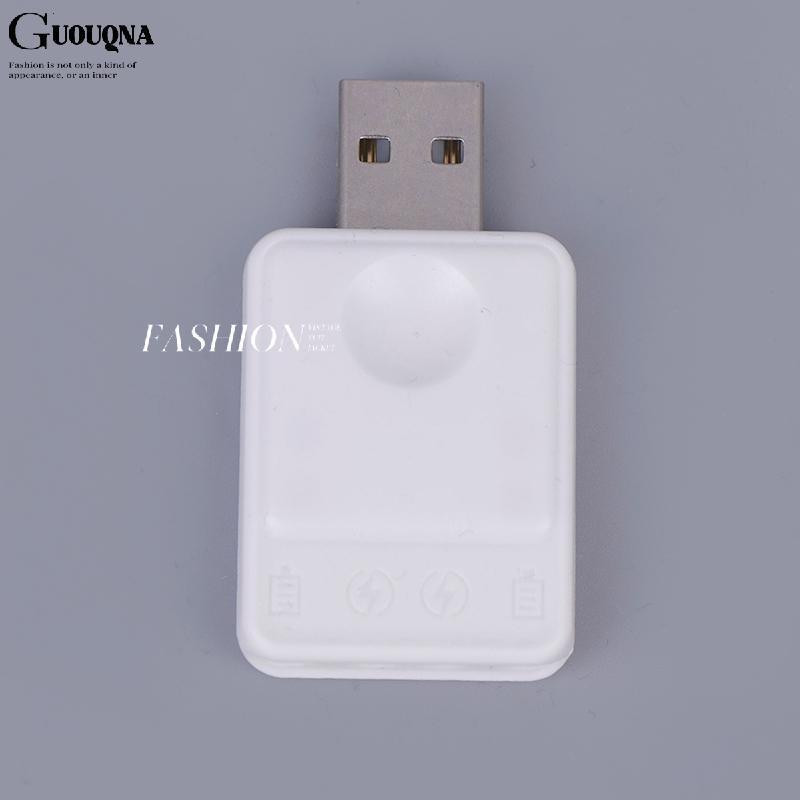 Phao câu cá điện GUOUQNA CR425 - Sạc USB với pin CR425 vàadapter đèn LED