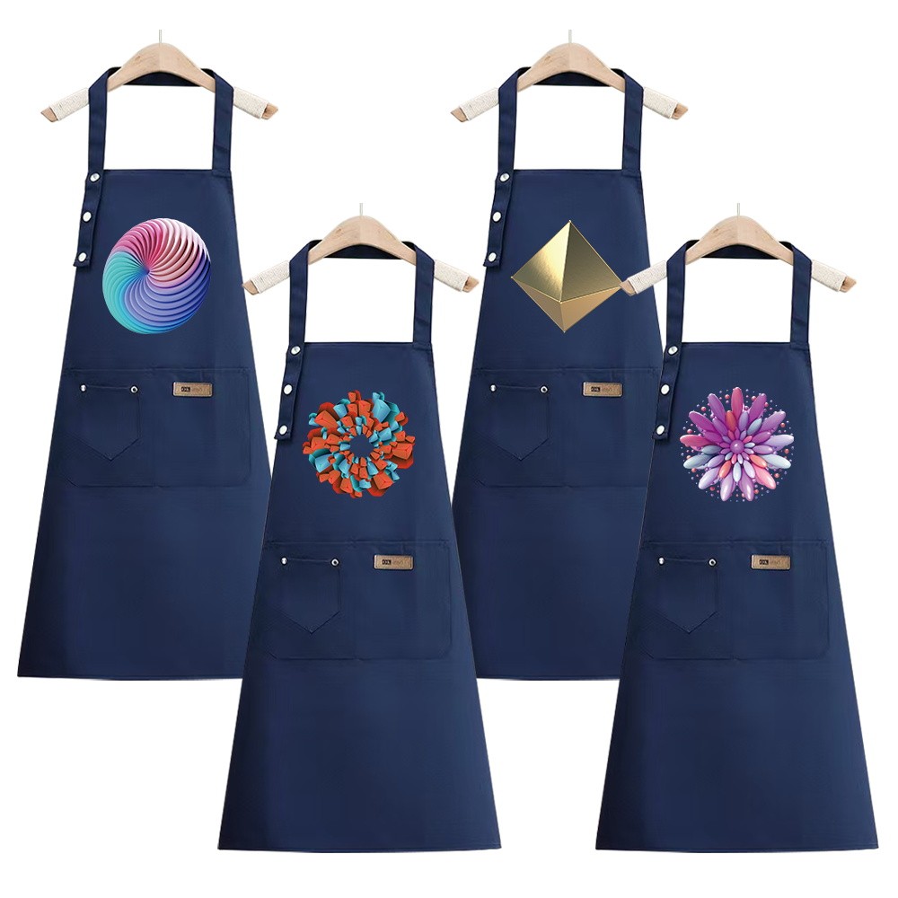 Kitchen householdSleeveless halter apron Hot selling in Vietnam Waterproof and oil-resistant apron G