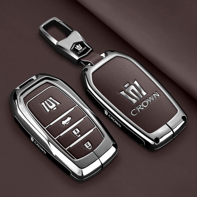 Vỏ bảo vệ chìa khóa Toyota Crown Land Toyota Crown Land chuyên dụng Vỏ bảo vệ chìa khóa kim loại chố