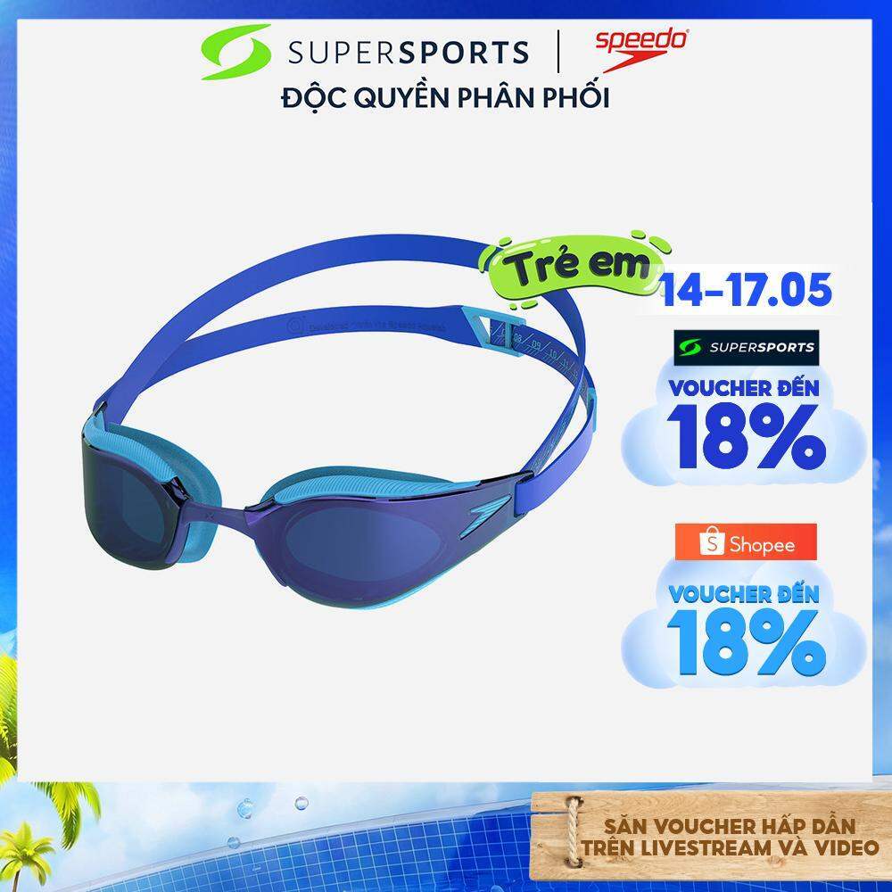 Kính Bơi Trẻ Em Speedo Fastskin Hyper Elite Mirror - Xanh Dương - 8-1282116553