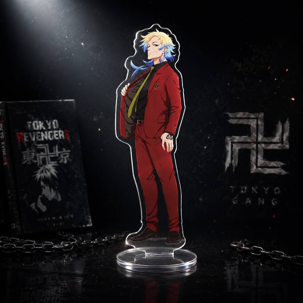 Mô hình anime Blue Lock shidou ryuusei Michael Kaiser mô hình khán đài Acrylic đồ 8cm
