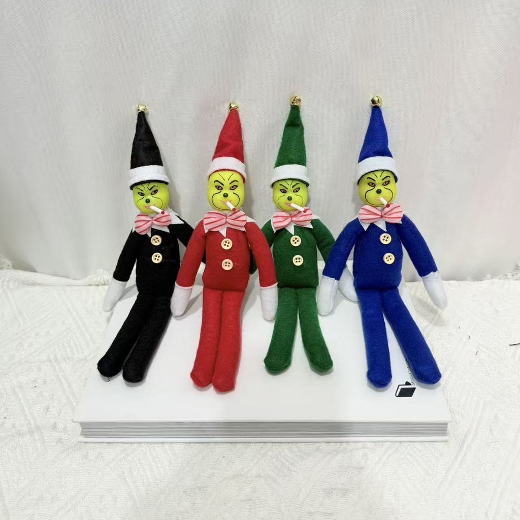 Sang Trọng Đồ Chơi Grinch Greench Grinch Giáng Sinh Xanh Quái Vật Xanh Sang Trọng Búp Bê Búp Bê Búp 
