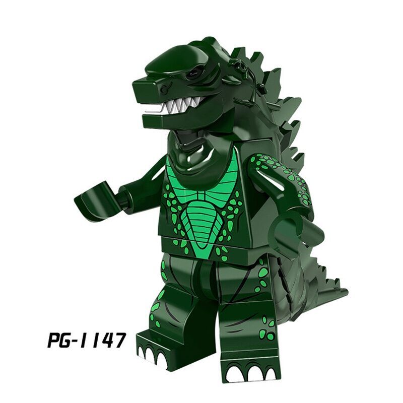 Godzilla Khối Xây Dựng Minifigures Đồ Chơi Khủng Long Quái Vật Khối Xây Dựng Đồ Chơi Cho Lego