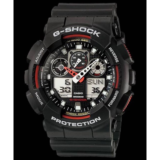 IDAWN7 G-SHOCK GA100-1A4 / GA-100 GA100 CHÍNH HÃNG