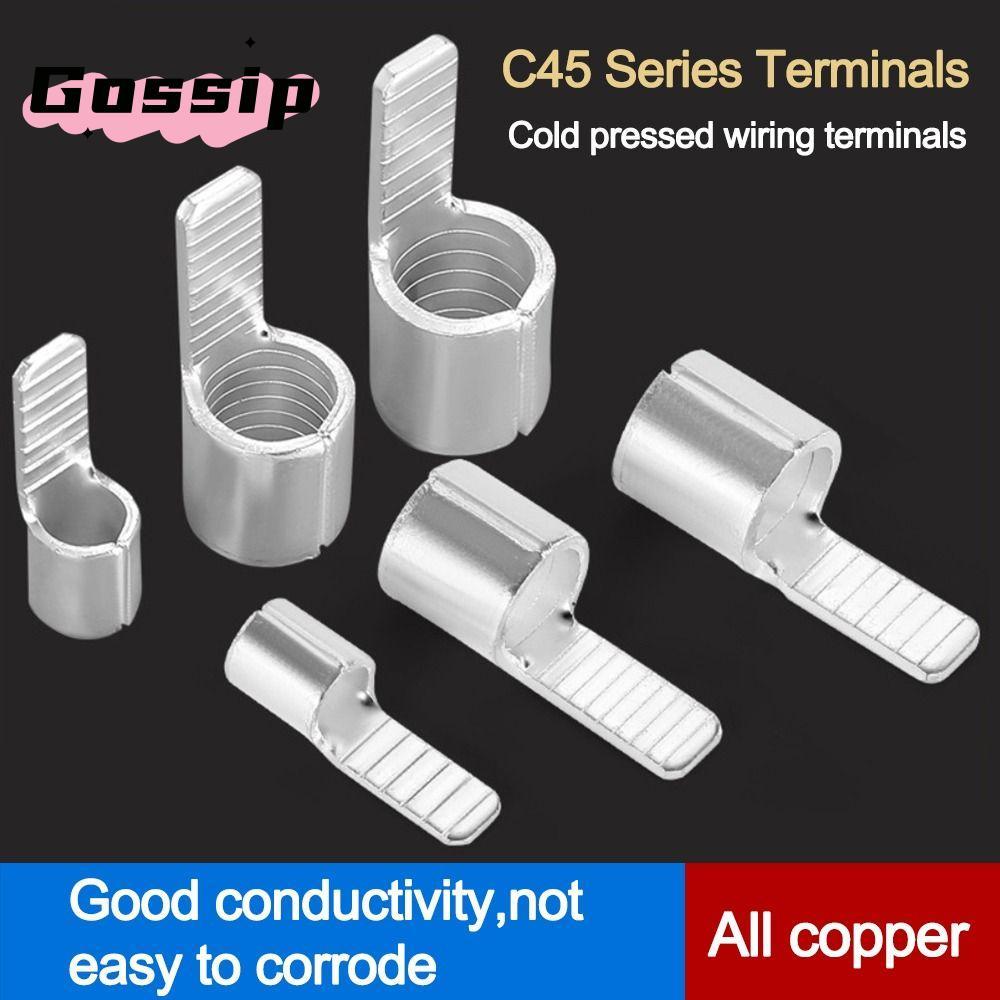 GOSSIP C45 Contact Pin, Thiết bị đầu cuối C45 mạ thiếc bằng đồng hình chốt, Mũi lạnh ép đầu dây cáp 