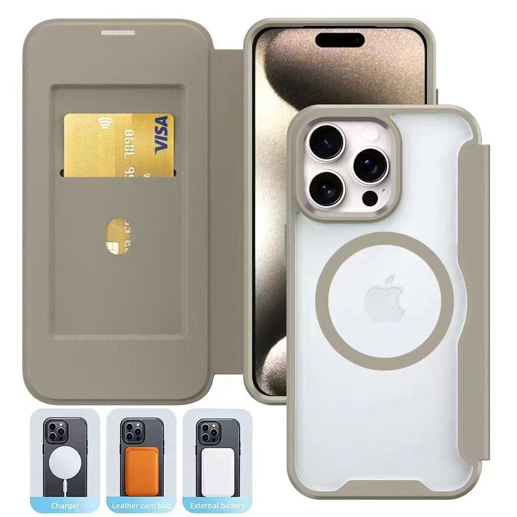 magsafe wallet ví magsafe iphone Ốp điện thoại iPhone Magsafe Sạc không dây Hút từ tính