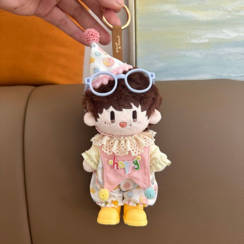 New15CM Zhou Keke Cotton Doll Clothes Zhou Shen Attribute Dress-Up Doll Clothes Celebrity Cartoon Me