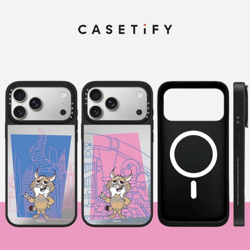 Từ Tính Động Vật Điên Thành Phố Chó Cũ Gương Cứng Ốp Lưng Điện Thoại iPhone 17 Pro Max 17 Air 16 Plu