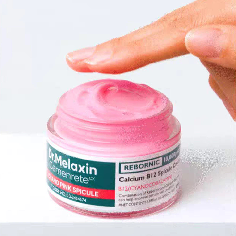 Kem Dr.Melaxin CYANO PINK SPICULE Calcium B12 50ml  Phục Hồi & Bảo Vệ Da
