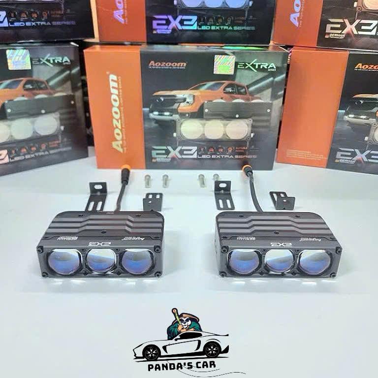 Bi LED Trợ Sáng Aozoom EX3, hiệu suất cao chiếu xa 95W