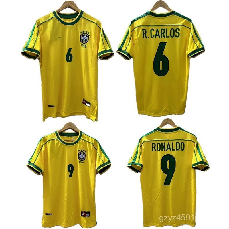 Áo bóng đá World Cup 1998 Áo sân nhà Brazil