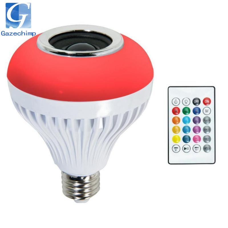Bóng đèn LED thông minh Gazechimp Loa Bluetooth / 5-7W RGBW E27 Đèn đổi màu 01-E27-không ứng dụng
