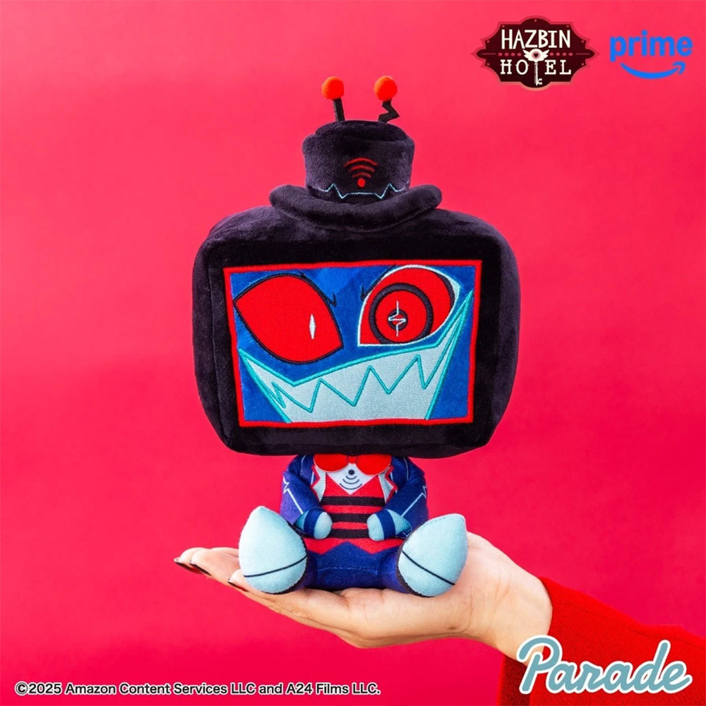 Hazbin Hotel Vox Plushie Doll New Hazbin Hotel Plush Teddy Bear Doll for Boy and Girl Soft Pillow Do