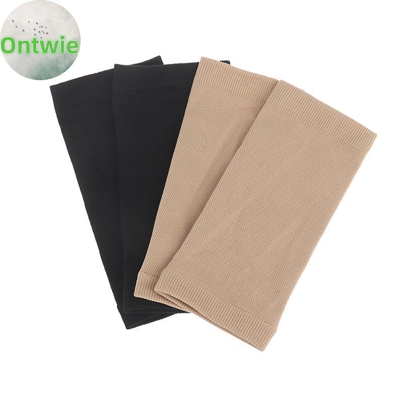 Ontwie 2 X Forearm Tattoo Covering Compression Sleeves Band UV Sun Protection Sport VN