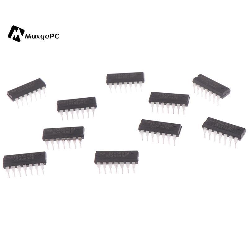 [Max-t] 10 CÁI CD4093BE CD4093 4093 DIP-14 TI CHIP IC mới