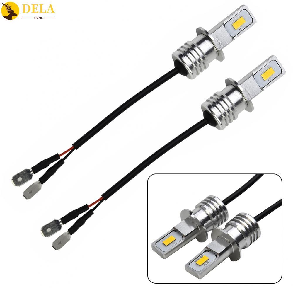 Light Bulbs Conversion Kit Super Bright Useful Yellow 2 Pcs 360 Degrees#DELA