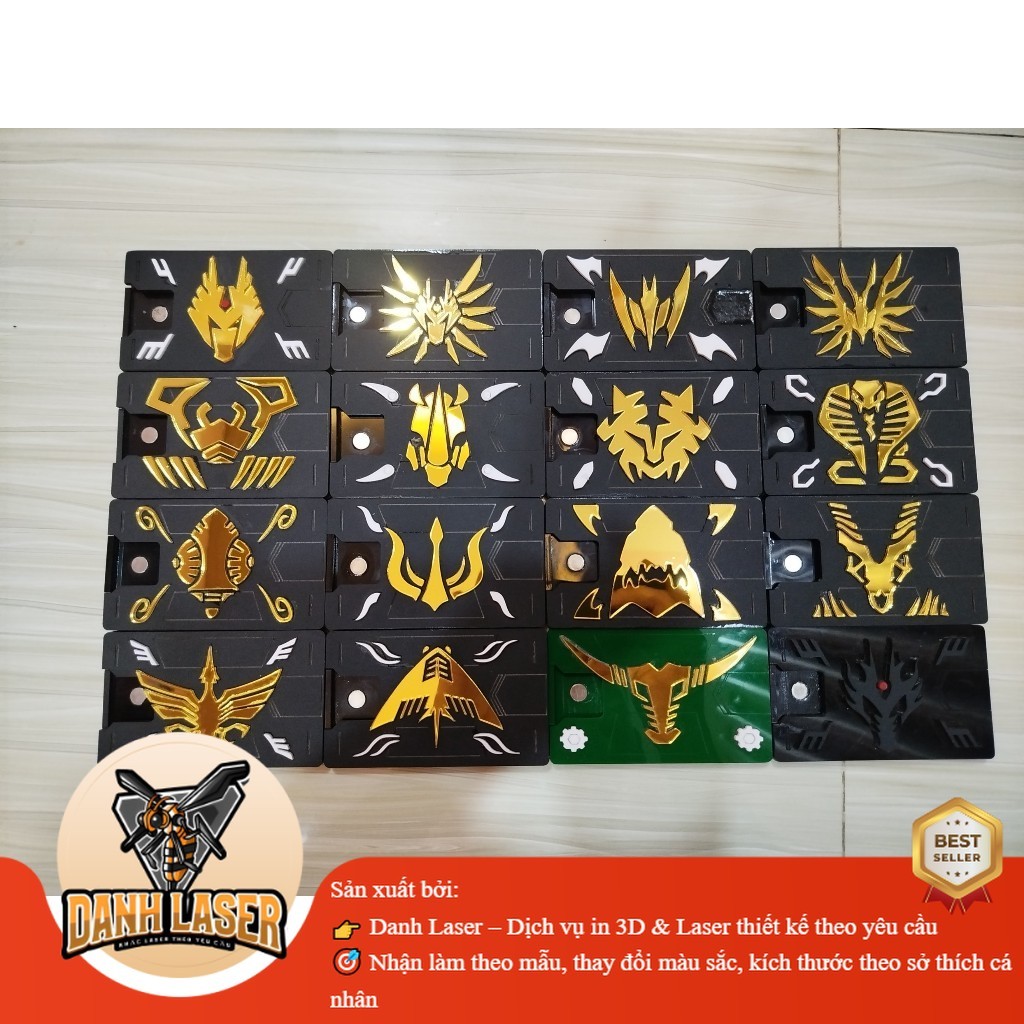 Hôp Đựng Thẻ Đa Năng Cắt Khắc Logo Kamen Rider Masked Rider Ryuga [GM] Cực Đẹp