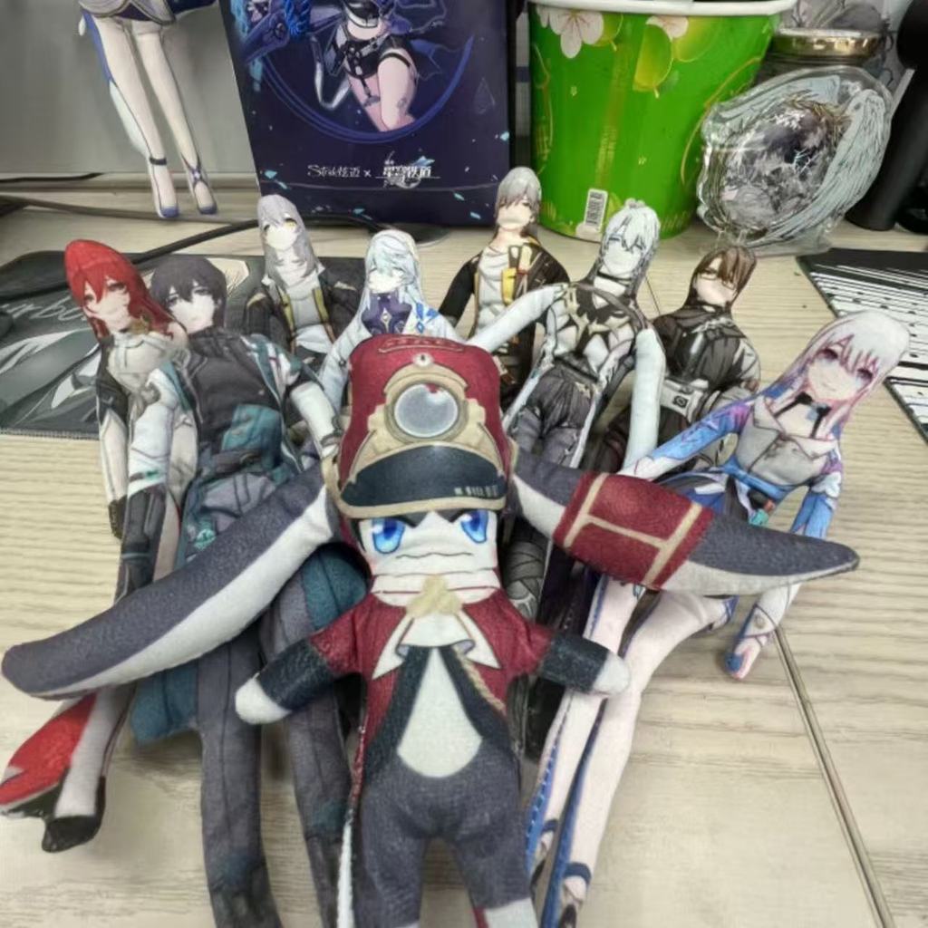 YT3 Honkai: Star Rail Phainon Anaxa Blade Plushie Trừu tượng Khung dây có thể đặt ra Chuột khô Búp b