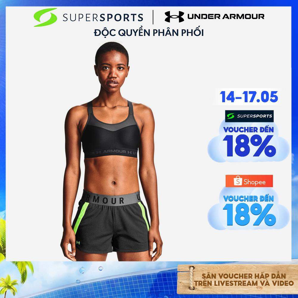 Áo Tập Nữ Under Armour Armour® High Crossback - Đen - 1355109-001