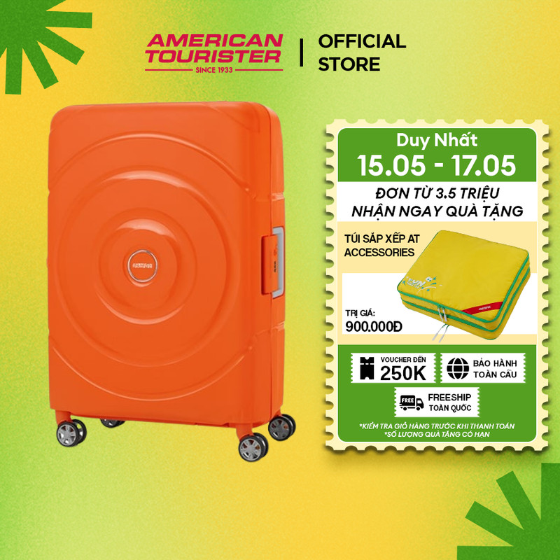 Vali kéo American Tourister Circurity Spinner TSA