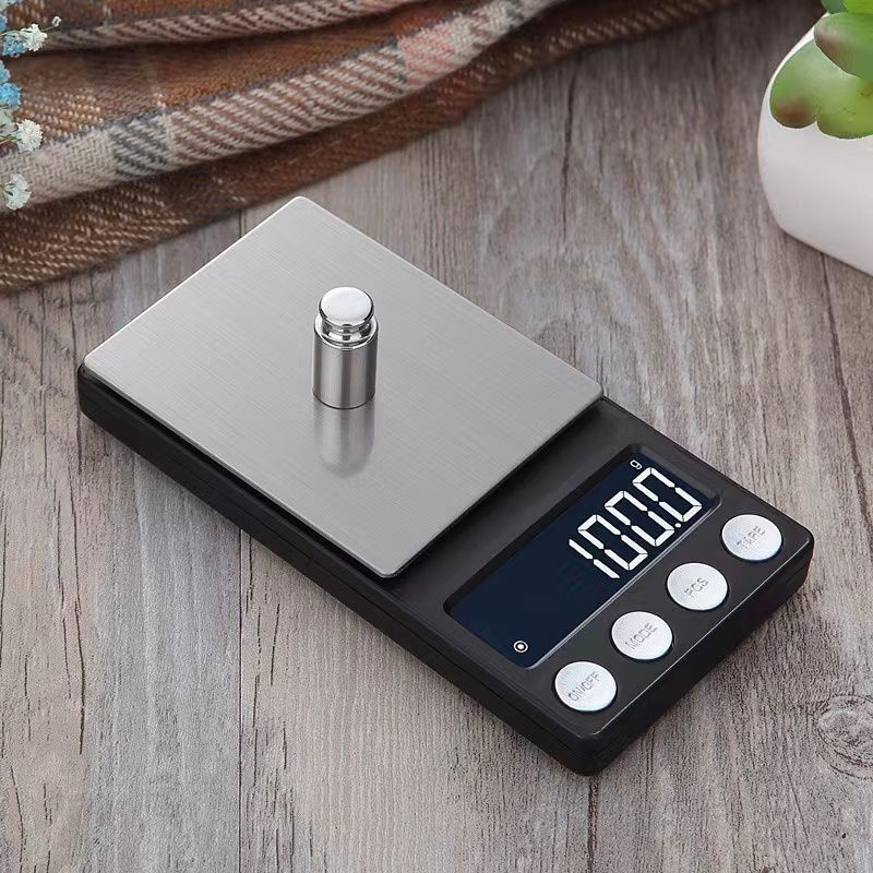 [Hàng có sẵn Vận chuyển nhanh] Cân điện tử chính xác 0,01g Số gram nhỏ Cân vàng Mini Cân gram Trang 