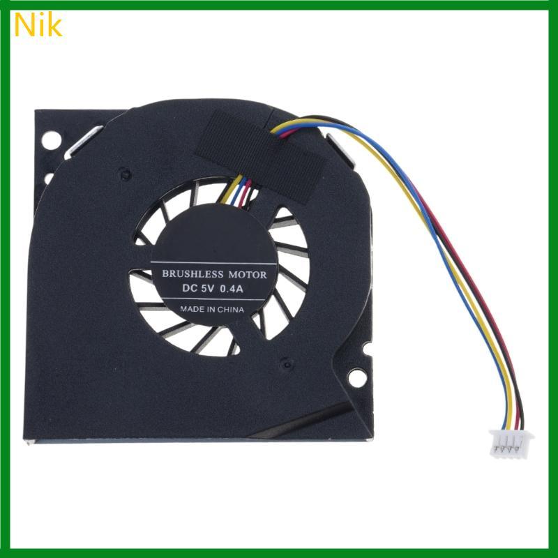 Nik Laptop CPU Quạt Làm Mát DC 5V 0 4A 4Pin Tản Nhiệt Cho NUC5i3RYH NUC5