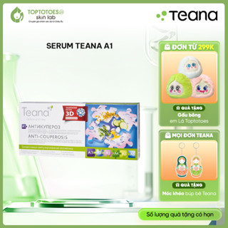   HÀNG NHẬP KHẨU  Serum Teana A1 giúp giảm giãn mạch máu giảm mẩn đỏ dị ứng phục hồi da mỏng tổn thương 