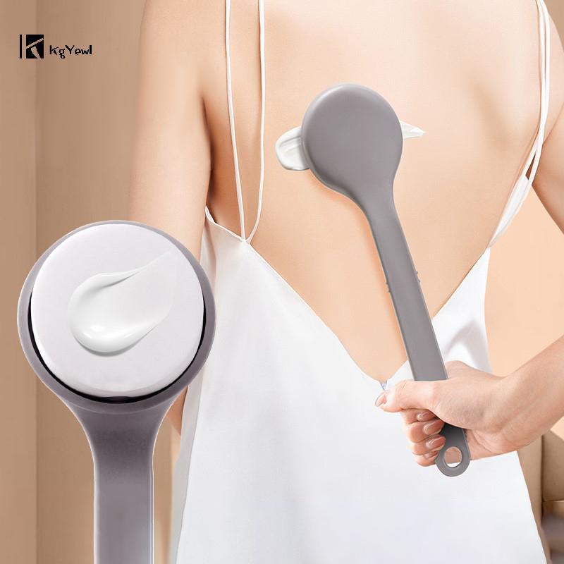KgYewl Lotion Applicator Body Wash Brush Bàn chải độn có tay cầm tầm xa Tự ứng dụng cho chân sau Kem dưỡng da Mới