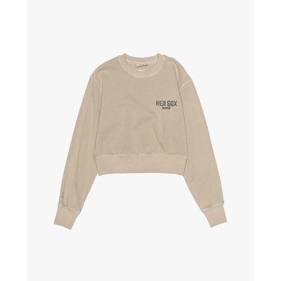 MLB - Áo sweatshirt nữ cổ tròn tay dài Small Logo_3FMTB1654-43SAS