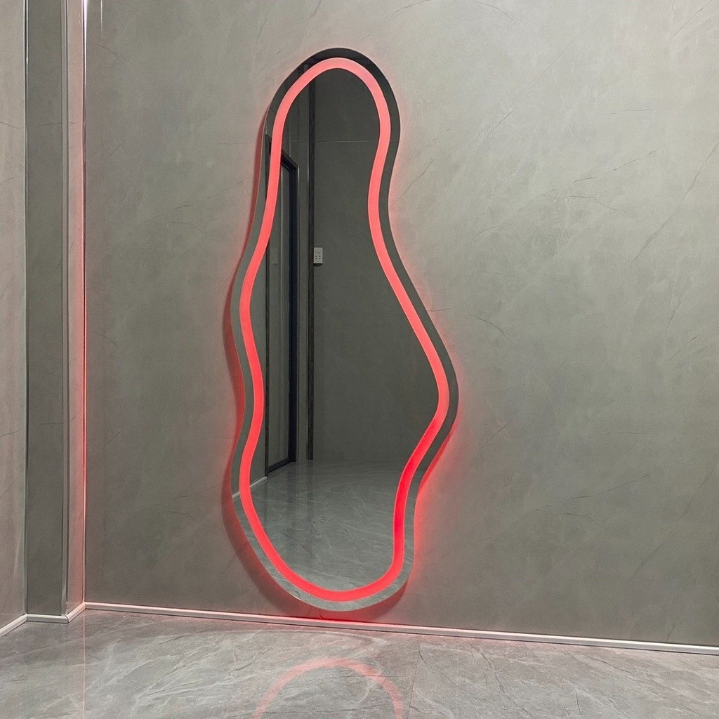 70x170cm Gương soi hạt đậu Gương hạt đậu Gương soi treo tường Gương toàn thân