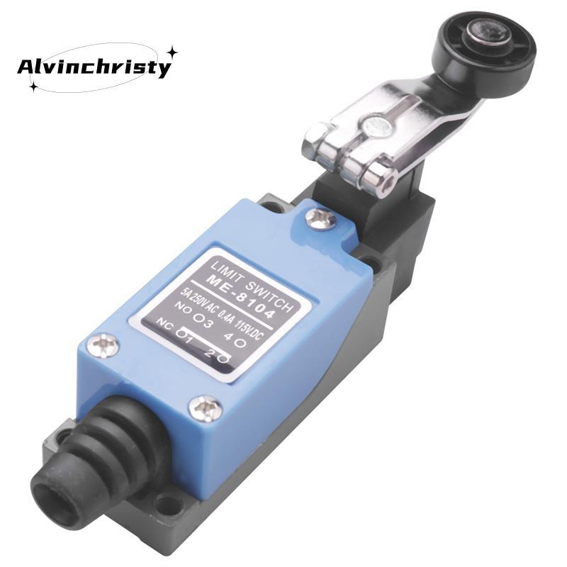 10 Chiếc ME-8104 Con Lăn Tạm Thời Loại Cánh Tay Công Tắc Giới Hạn Cho CNC Mill 5A 250V ME8104 Mini S
