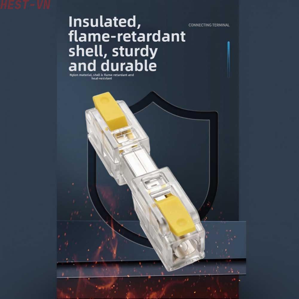 Low Voltage 10Pcs Plug-In Wire Connectors for LED Lighting and Fan Installations
