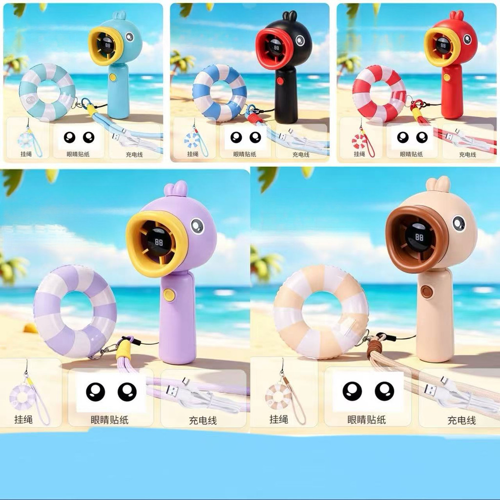Mùa Hè Phong Cách Mới pingu Quạt Cầm Tay Giá Trị Cao Nhỏ Chim Cánh Cụt Quạt Hoạt Hình Sinh Viên Cầm 