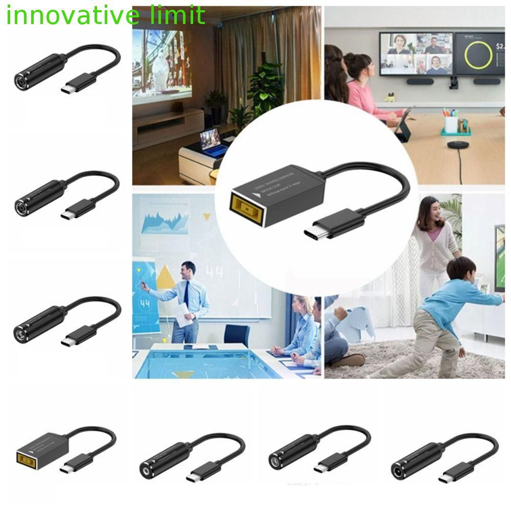 Cáp sạc DYRUIZA Type-C sang DC Jack, Đầu ra 5 / 9 / 20V PD Cáp sạc DC sang Type-C, Đầu vào DC PD 65W