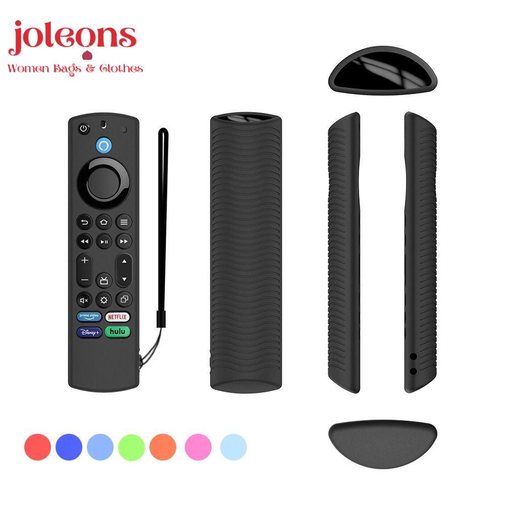 Điều khiển từ xa TV chữa cháy JOLEONS, Vỏ điều khiển từ xa TV silicon chống trượt, Bảo vệ có thể giặ