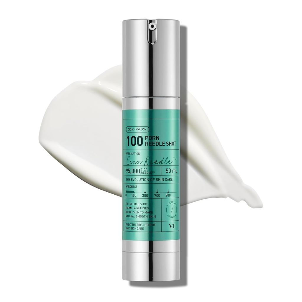 VT Cosmetics PDRN Reedle Shot 100 Essence Chứa PDRN thuần chay, Centella Asiatica và Micro-Needle Fo
