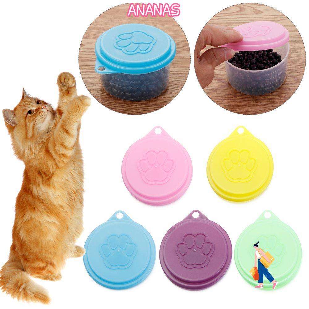 ANANAS Food Tin Cover Cat Top Can Cap